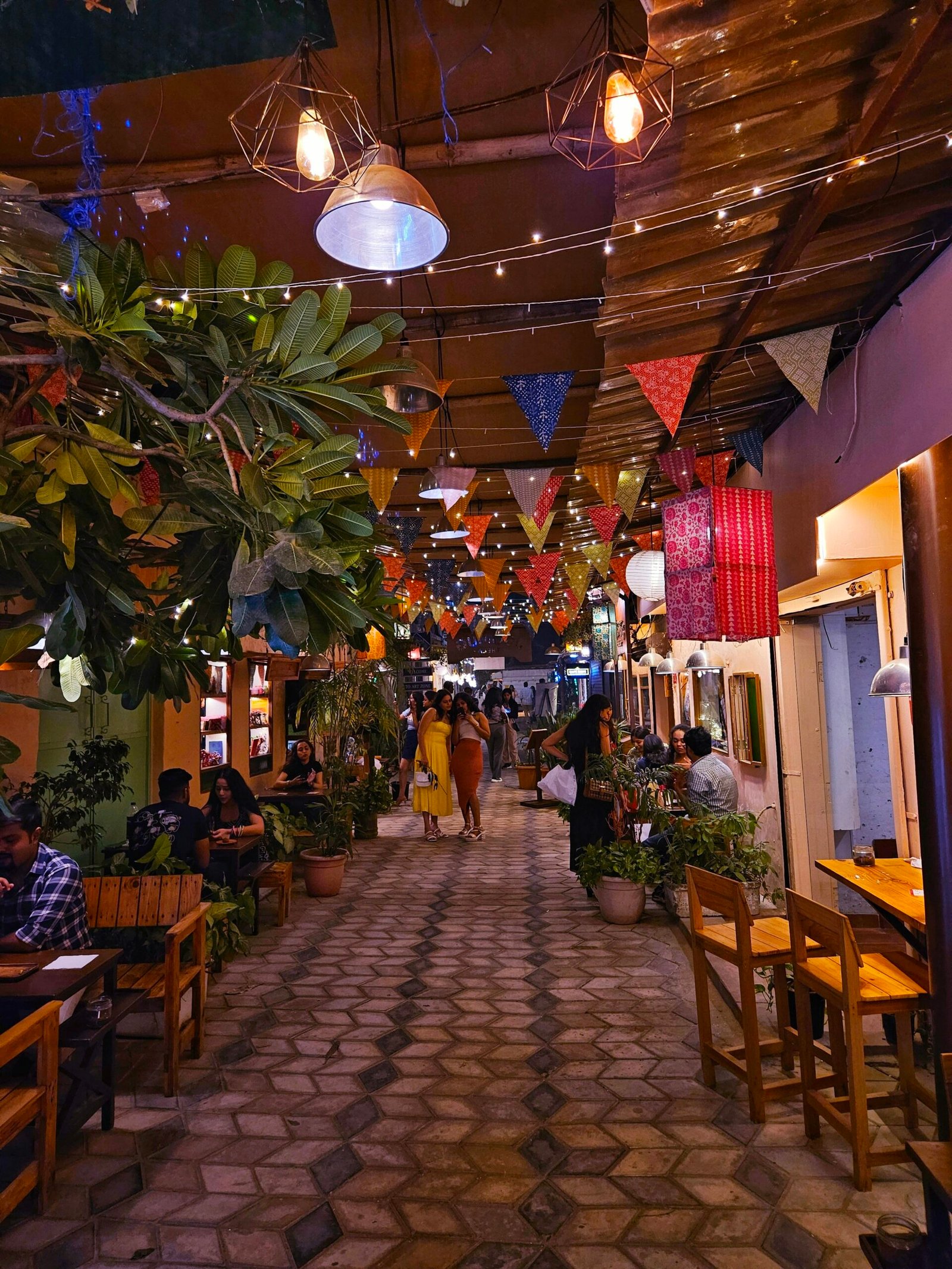 Dining room of a restaurant hmbl consulted for