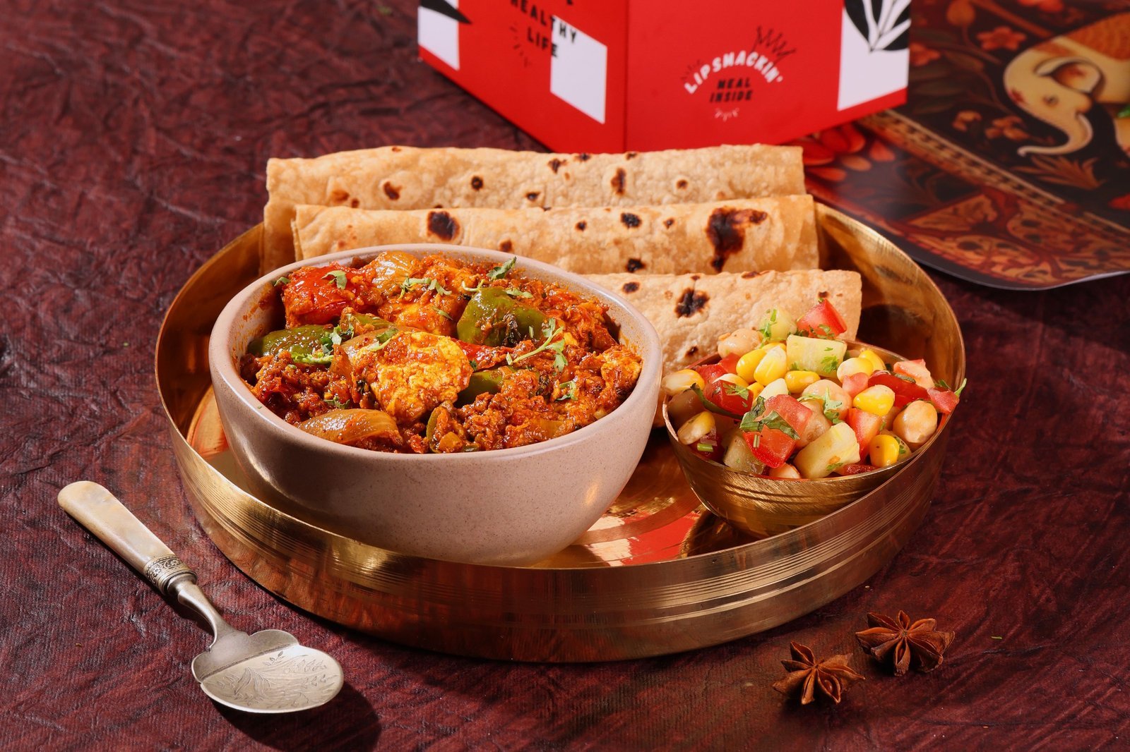 Milli Meals kadhai paneer mini meal